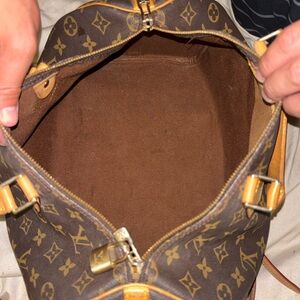 Louis Vuitton Brown Monogram Canvas Tote